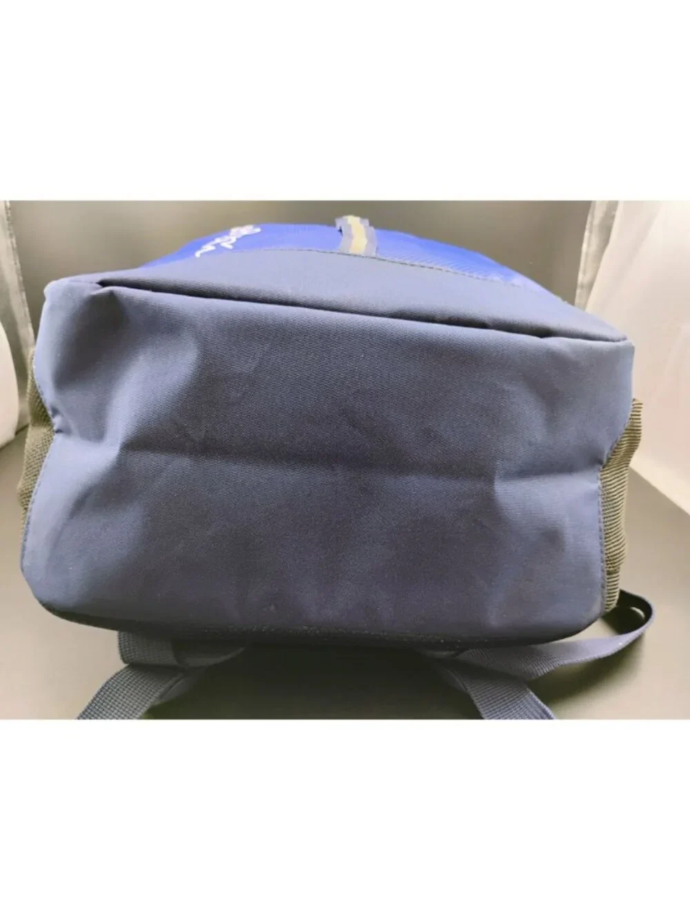 Champion Youth Blue Logo Backpack With Padded Straps & Mesh Pockets